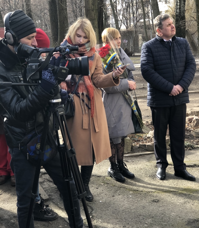 Урочисте відкриття меморіальної дошки Лукашу Миколі Олексійовичу