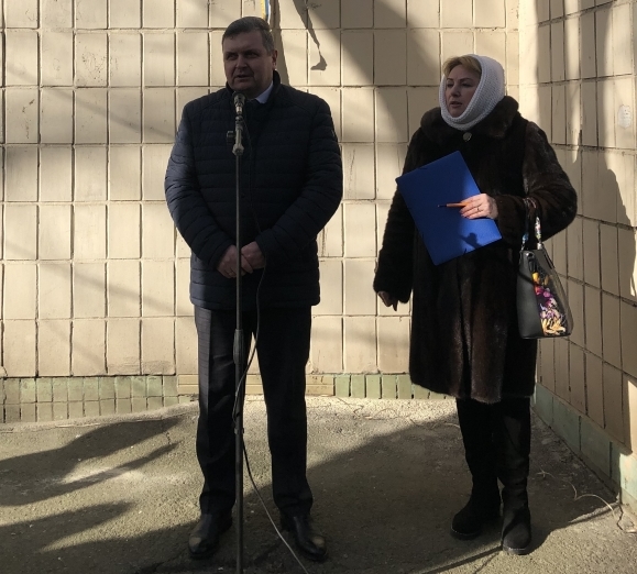 Урочисте відкриття меморіальної дошки Лукашу Миколі Олексійовичу